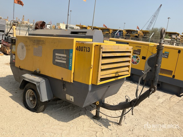 2019 Atlas Copco XAHS186 Mobile (Inoperable) Air Compressor - Air compressor: picture 2 2019 Atlas Copco XAHS186 Mobile (Inoperable) Air Compressor - Air compressor: picture 2