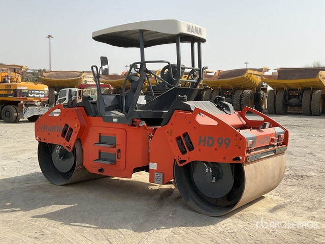 2020 Hamm HD99 Double Drum Roller - Road roller: picture 4 2020 Hamm HD99 Double Drum Roller - Road roller: picture 4