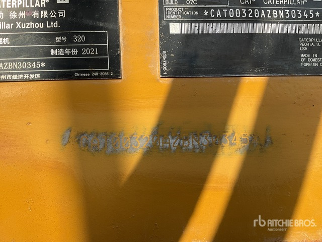 2021 Cat 320 - Crawler excavator: picture 5 2021 Cat 320 - Crawler excavator: picture 5