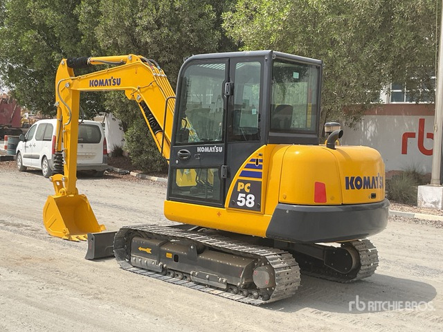 2022 Komatsu PC58-8 Mini Excavator: <6.6t - Mini excavator: picture 4 2022 Komatsu PC58-8 Mini Excavator: <6.6t - Mini excavator: picture 4