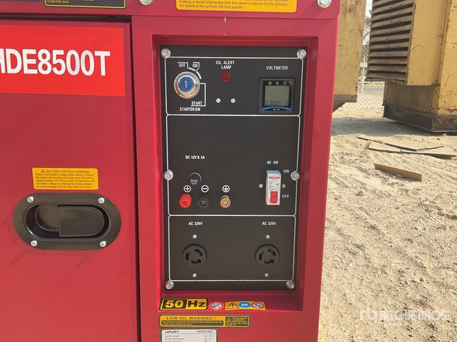 2025 LIONDI HDE8500T 6 kVA (Unused) Portable Generator Set: <20kVA/16kW - Generator set: picture 4 2025 LIONDI HDE8500T 6 kVA (Unused) Portable Generator Set: <20kVA/16kW - Generator set: picture 4