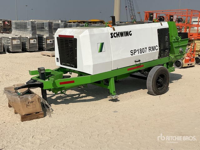 2025 Schwing SP1807 RMC Portable (Unused) Concrete Pump - Stationary concrete pump: picture 1 2025 Schwing SP1807 RMC Portable (Unused) Concrete Pump - Stationary concrete pump: picture 1