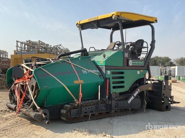 Vogele SUPER 1800-2 Asphalt Paver - Asphalt paver: picture 1 Vogele SUPER 1800-2 Asphalt Paver - Asphalt paver: picture 1