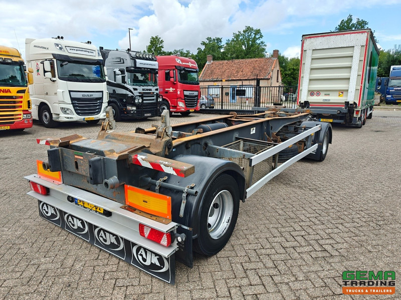 A.J.K. AEEL/10-20/19.5 2-Assen Gigant - Container Aanhanger - Schijfremmen - Luchtvering - Borgingssysteem - Container transporter/ Swap body trailer: picture 2 A.J.K. AEEL/10-20/19.5 2-Assen Gigant - Container Aanhanger - Schijfremmen - Luchtvering - Borgingssysteem - Container transporter/ Swap body trailer: picture 2