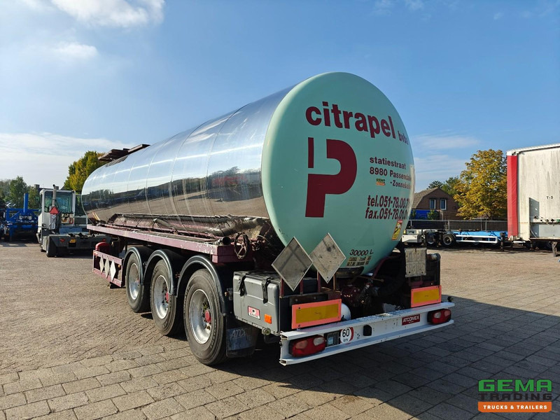 Atcomex TO/27TRI/38ST Bitum - 3-Assen ROR - ADR FL AT - 30.000L - LiftAs - Schijfremmen - Tanker semi-trailer: picture 3 Atcomex TO/27TRI/38ST Bitum - 3-Assen ROR - ADR FL AT - 30.000L - LiftAs - Schijfremmen - Tanker semi-trailer: picture 3