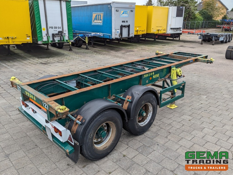Flandria OP CC 2A 2-Assen ROR DrumBrakes - Steel Suspension - 3110KG - 20FT (O1915) - Container transporter/ Swap body semi-trailer: picture 1 Flandria OP CC 2A 2-Assen ROR DrumBrakes - Steel Suspension - 3110KG - 20FT (O1915) - Container transporter/ Swap body semi-trailer: picture 1