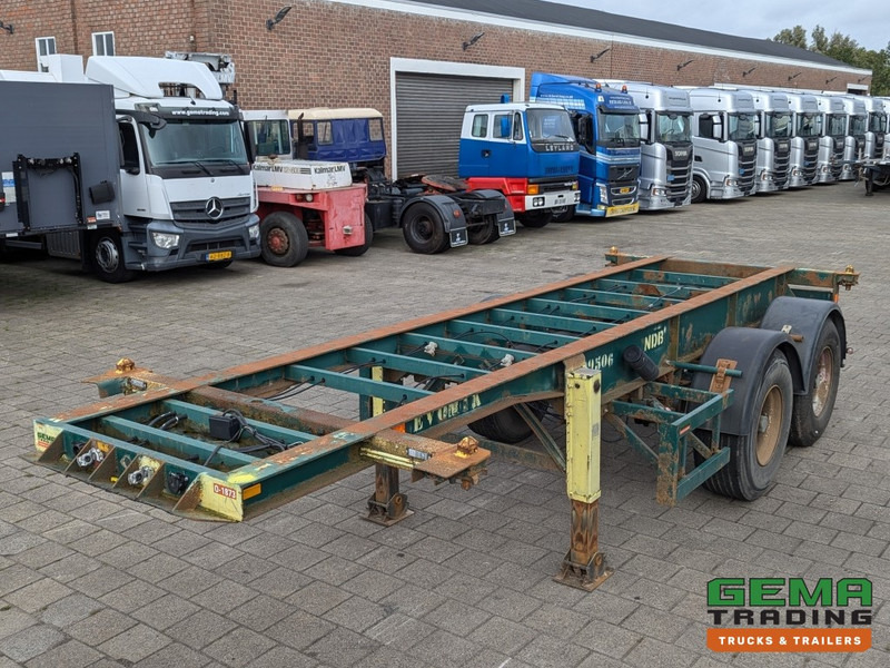 Flandria OP CC 2A 2-Assen ROR DrumBrakes - Steel Suspension - 3350KG - 20FT (O1873) - Container transporter/ Swap body semi-trailer: picture 4 Flandria OP CC 2A 2-Assen ROR DrumBrakes - Steel Suspension - 3350KG - 20FT (O1873) - Container transporter/ Swap body semi-trailer: picture 4