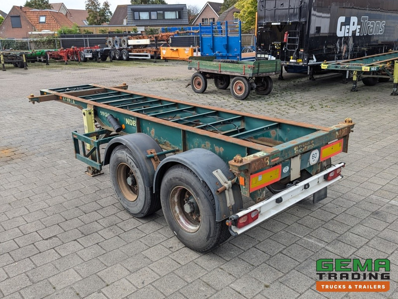 Flandria OP CC 2A 2-Assen ROR DrumBrakes - Steel Suspension - 3350KG - 20FT (O1873) - Container transporter/ Swap body semi-trailer: picture 3 Flandria OP CC 2A 2-Assen ROR DrumBrakes - Steel Suspension - 3350KG - 20FT (O1873) - Container transporter/ Swap body semi-trailer: picture 3