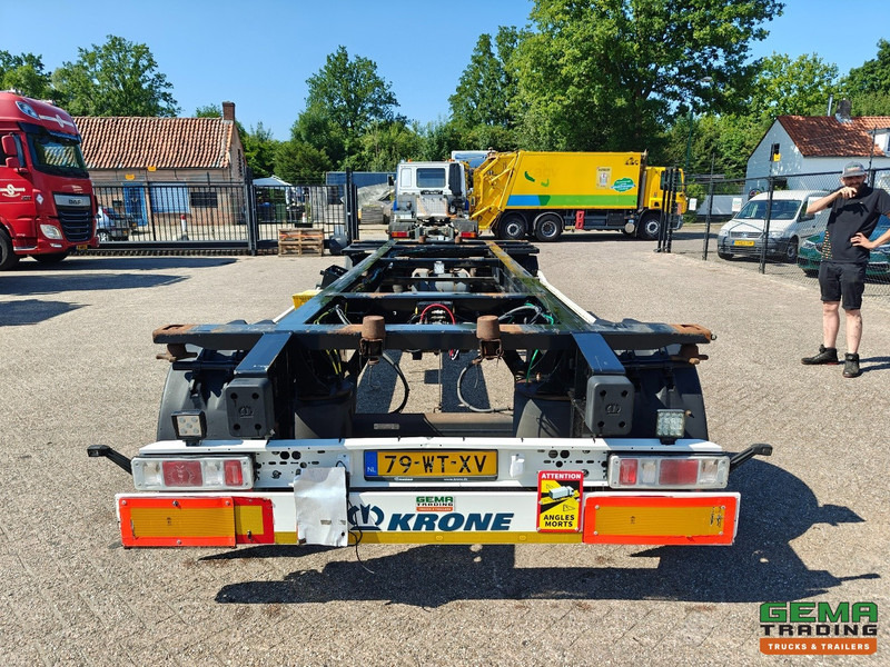 Container transporter/ Swap body trailer Krone AZ 2-Assen BPW - BDF Systeem - Schijfremmen - Luchtvering - 11/2025 APK: picture 6