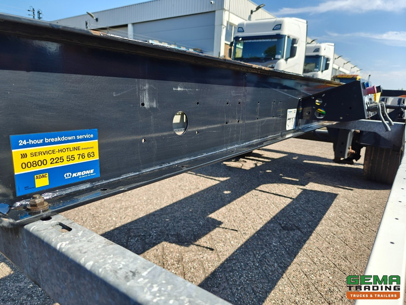 Container transporter/ Swap body trailer Krone AZ 2-Assen BPW - BDF Systeem - Schijfremmen - Luchtvering - 11/2025 APK: picture 11
