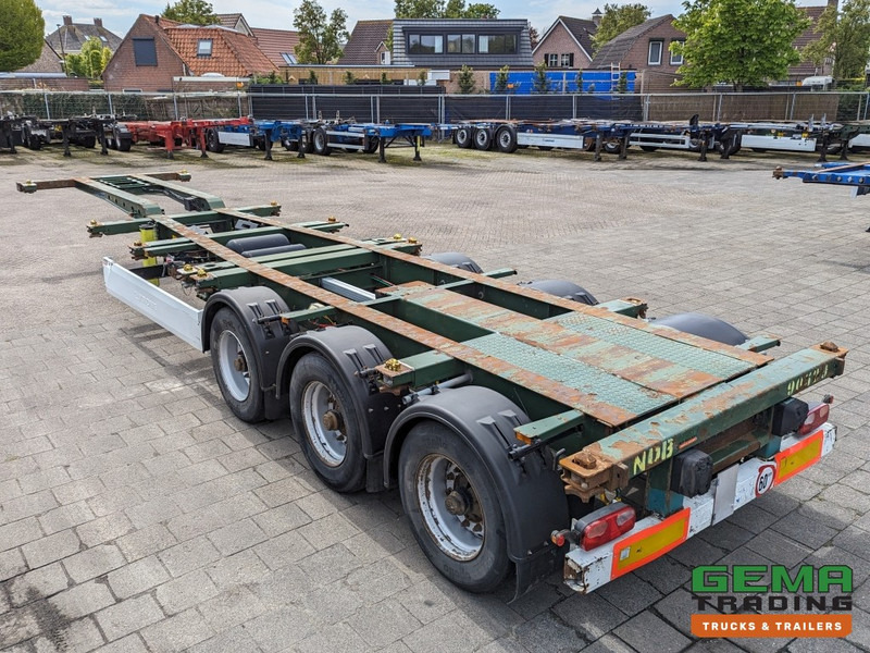 Krone SD 27 3-Assen BPW RearSlider - DrumBrakes - 5280kg (O1852) - Container transporter/ Swap body semi-trailer: picture 3 Krone SD 27 3-Assen BPW RearSlider - DrumBrakes - 5280kg (O1852) - Container transporter/ Swap body semi-trailer: picture 3