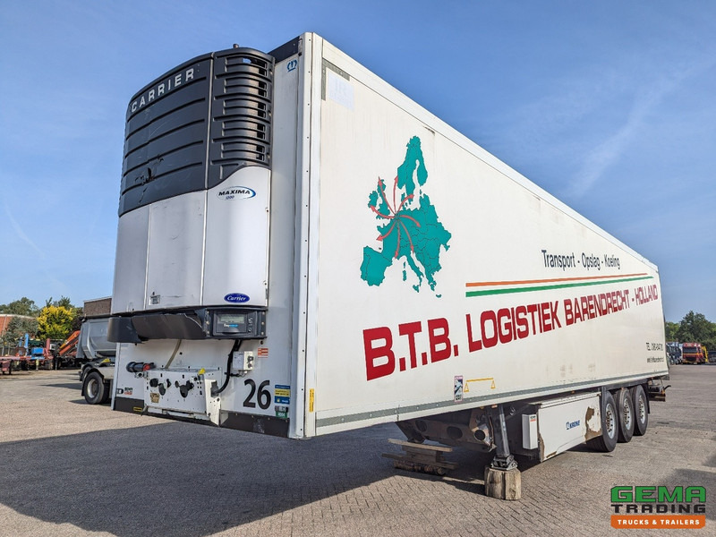 Krone SD 3-Assen SAF - Koel-VriesTransport - Schijfremmen - Carrier Maxima 1300 - Palletkisten - Steunpoten zijn Krom - Refrigerator semi-trailer: picture 1 Krone SD 3-Assen SAF - Koel-VriesTransport - Schijfremmen - Carrier Maxima 1300 - Palletkisten - Steunpoten zijn Krom - Refrigerator semi-trailer: picture 1