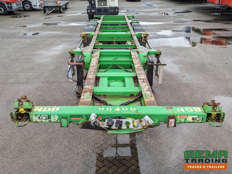 Container transporter/ Swap body semi-trailer Lecitrailer 3E20-PC.HC 3-Assen BPW Lift-As - 4800kg - 1x 20FT 2x20FT 1x30FT 1x40FT  (O1774): picture 6