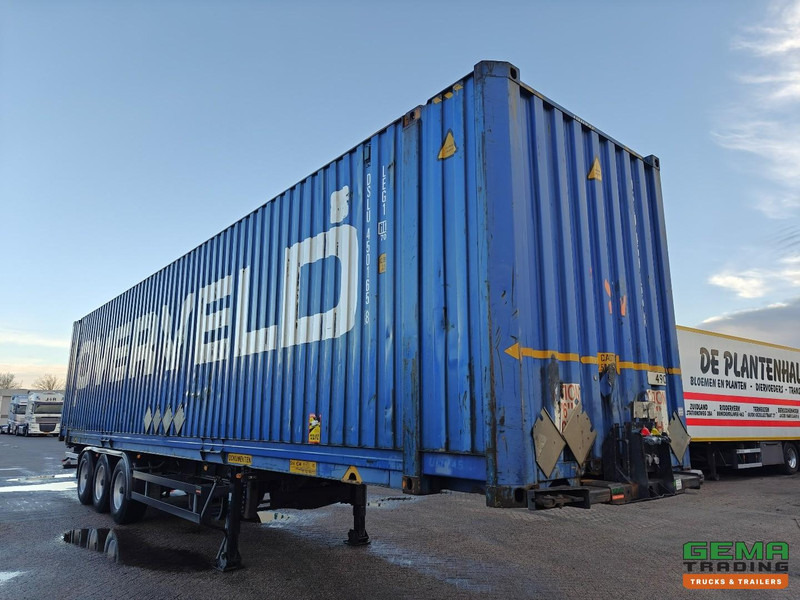Pacton T3-007 3-Assen BPW - Containerchassis + 45FT HiCube Container - Reservewieldrager - Container transporter/ Swap body semi-trailer: picture 5 Pacton T3-007 3-Assen BPW - Containerchassis + 45FT HiCube Container - Reservewieldrager - Container transporter/ Swap body semi-trailer: picture 5