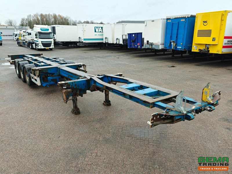 Pacton T3-010 3-Assen BPW - MULTI - Trommelremmen - LiftAs - 3x Uitschuifbaar - 11/2026 APK - Container transporter/ Swap body semi-trailer: picture 5 Pacton T3-010 3-Assen BPW - MULTI - Trommelremmen - LiftAs - 3x Uitschuifbaar - 11/2026 APK - Container transporter/ Swap body semi-trailer: picture 5