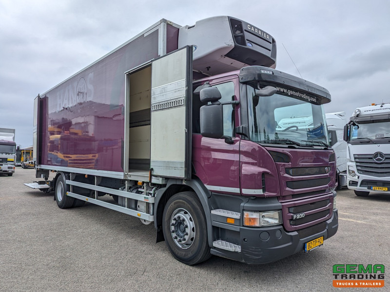 Scania P230 4x2 Dagcab Euro5 - Koel-VriesBak 8.4m + Carrier Supra 950MT + Laadklep 2000kg - Refrigerator truck: picture 2 Scania P230 4x2 Dagcab Euro5 - Koel-VriesBak 8.4m + Carrier Supra 950MT + Laadklep 2000kg - Refrigerator truck: picture 2
