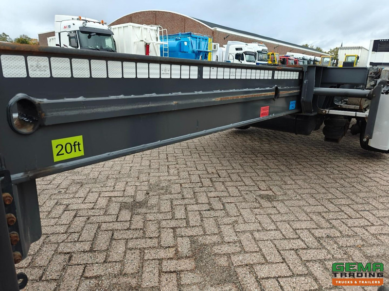 Container transporter/ Swap body semi-trailer Van Hool A3C002 3-Assen MB - MULTI - Schijfremmen - LiftAs - Midden/Achterschuiver - Alle Aansluitingen - Alcoa - QuickLock: picture 13