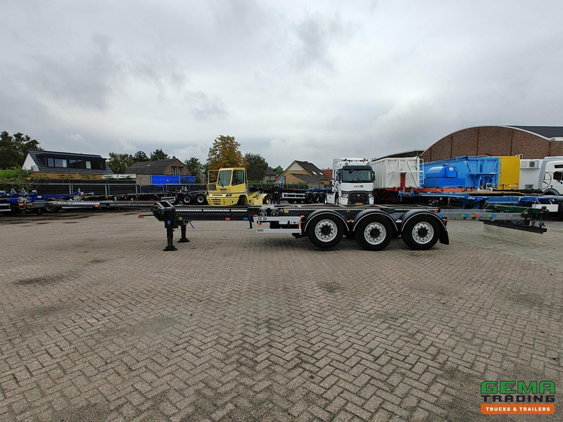 Container transporter/ Swap body semi-trailer Van Hool A3C002 3-Assen MB - MULTI - Schijfremmen - LiftAs - Midden/Achterschuiver - Alle Aansluitingen - Alcoa - QuickLock: picture 18