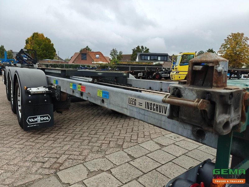 Container transporter/ Swap body semi-trailer Van Hool A3C002 3-Assen MB - MULTI - Schijfremmen - LiftAs - Midden/Achterschuiver - Alle Aansluitingen - Alcoa - QuickLock: picture 14
