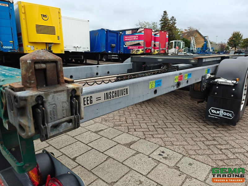 Container transporter/ Swap body semi-trailer Van Hool A3C002 3-Assen MB - MULTI - Schijfremmen - LiftAs - Midden/Achterschuiver - Alle Aansluitingen - Alcoa - QuickLock: picture 15