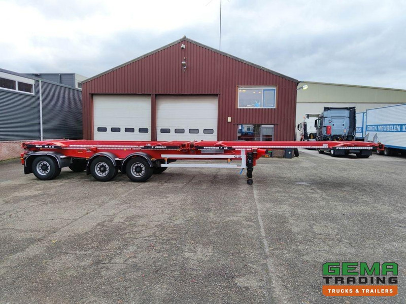 Van Hool A3C002 StuurasAs - 2x 20FT Frames - All Connections (O826) - Container transporter/ Swap body semi-trailer: picture 5 Van Hool A3C002 StuurasAs - 2x 20FT Frames - All Connections (O826) - Container transporter/ Swap body semi-trailer: picture 5