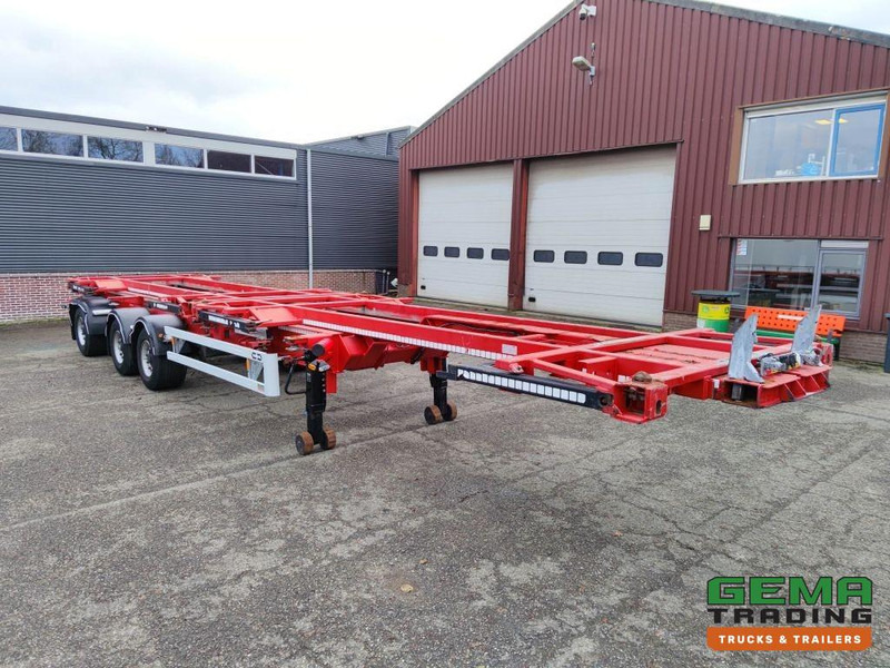 Van Hool A3C002 StuurasAs - 2x 20FT Frames - All Connections (O826) - Container transporter/ Swap body semi-trailer: picture 4 Van Hool A3C002 StuurasAs - 2x 20FT Frames - All Connections (O826) - Container transporter/ Swap body semi-trailer: picture 4