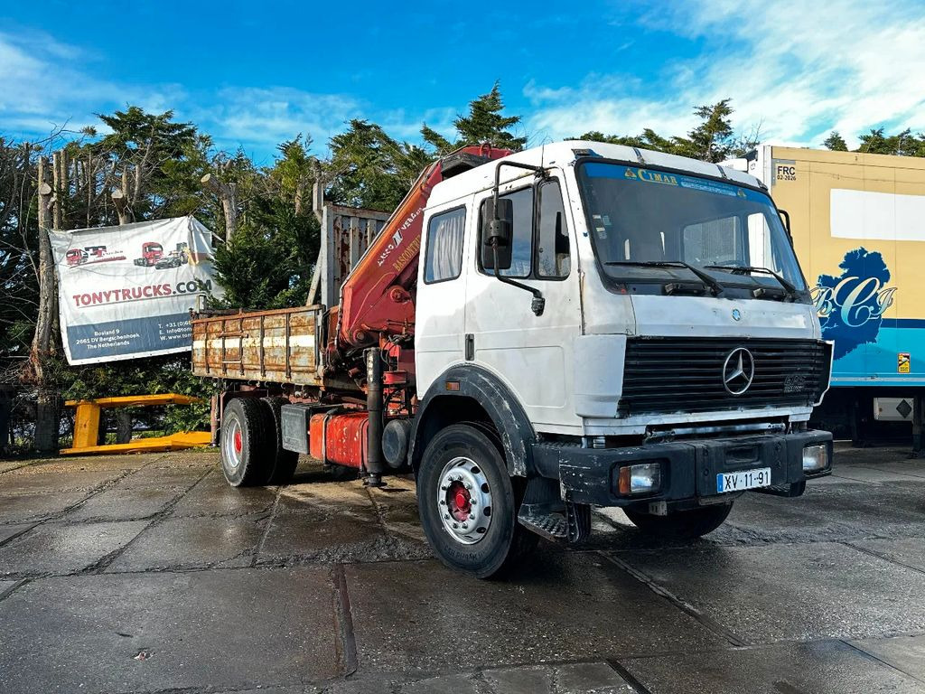 Mercedes-Benz SK 1935 V8 4X2 Tipper Spring/Spring AMCO V825 9T - Tipper, Crane truck: picture 1 Mercedes-Benz SK 1935 V8 4X2 Tipper Spring/Spring AMCO V825 9T - Tipper, Crane truck: picture 1