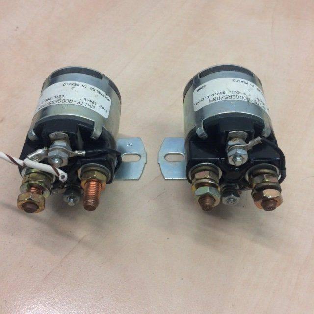 2XContactors for Scrubber vacuum cleaner Nilfisk BR 850 - Electrical system for Cleaning machinery: picture 1 2XContactors for Scrubber vacuum cleaner Nilfisk BR 850 - Electrical system for Cleaning machinery: picture 1