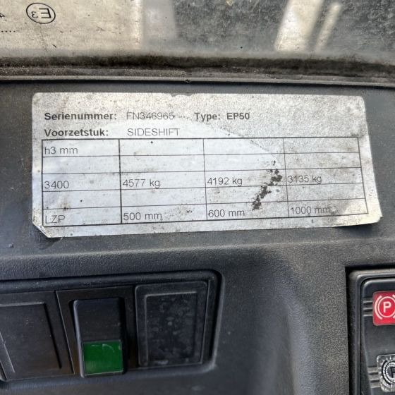 Caterpillar EP50 - Electric forklift: picture 5 Caterpillar EP50 - Electric forklift: picture 5