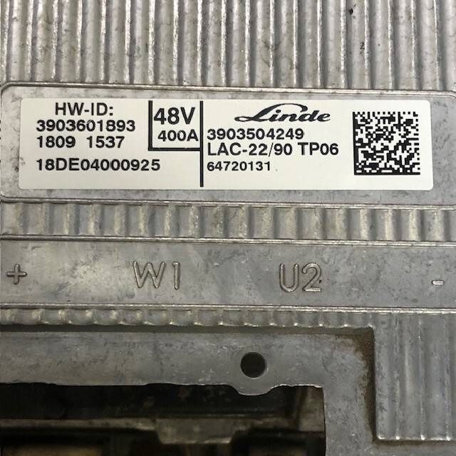 Controller for Linde - ECU for Material handling equipment: picture 4 Controller for Linde - ECU for Material handling equipment: picture 4
