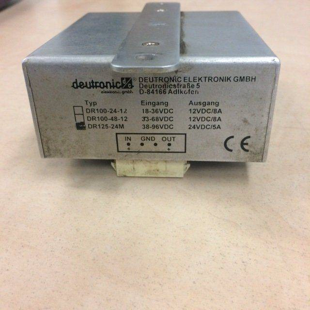 Converter Deutronic type DR 125-24M - Electrical system for Material handling equipment: picture 3 Converter Deutronic type DR 125-24M - Electrical system for Material handling equipment: picture 3