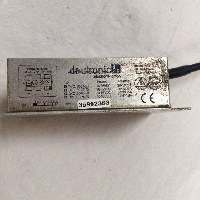 Deutronic DVC 100-24-20 - Electrical system for Material handling equipment: picture 3 Deutronic DVC 100-24-20 - Electrical system for Material handling equipment: picture 3
