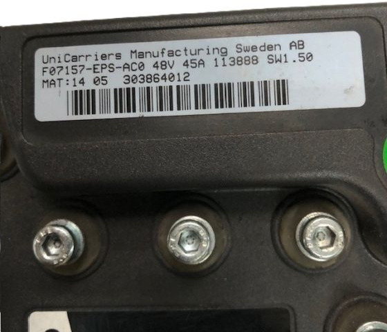 Motor Controller for Unicarriers - ECU for Material handling equipment: picture 2 Motor Controller for Unicarriers - ECU for Material handling equipment: picture 2