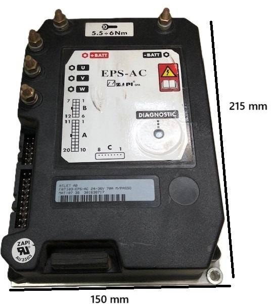Zapi F07103-EPS Steering controller - ECU for Material handling equipment: picture 1 Zapi F07103-EPS Steering controller - ECU for Material handling equipment: picture 1