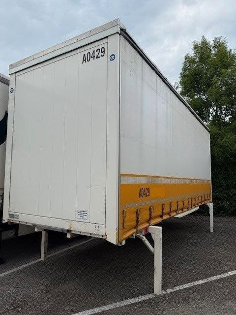 Krone 2 x WB 7,82 Jumbo, Hubdach, Edscha + Anh. Tandem - Curtainside swap body: picture 2 Krone 2 x WB 7,82 Jumbo, Hubdach, Edscha + Anh. Tandem - Curtainside swap body: picture 2