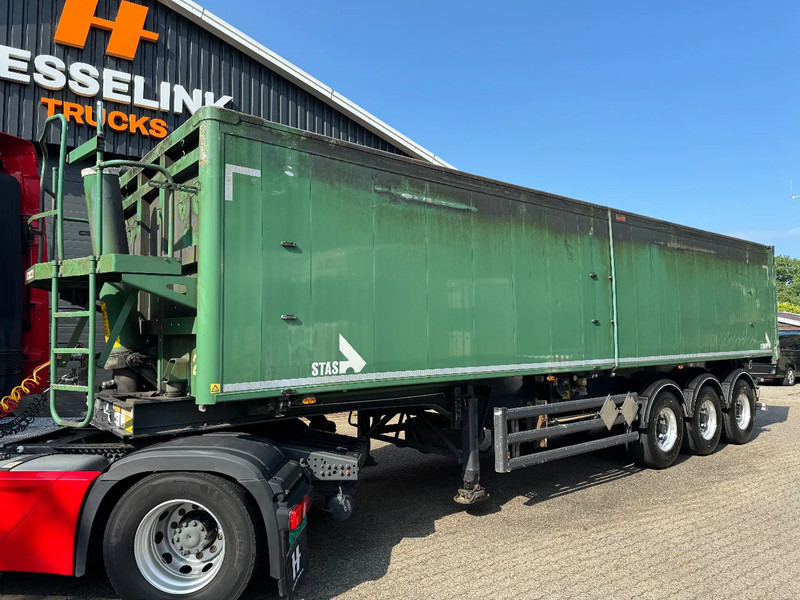 Stas S300CX 50m3 Vol alu Klep/Deuren Liftachse SAF Scheibenbremsen - Tipper semi-trailer: picture 1 Stas S300CX 50m3 Vol alu Klep/Deuren Liftachse SAF Scheibenbremsen - Tipper semi-trailer: picture 1
