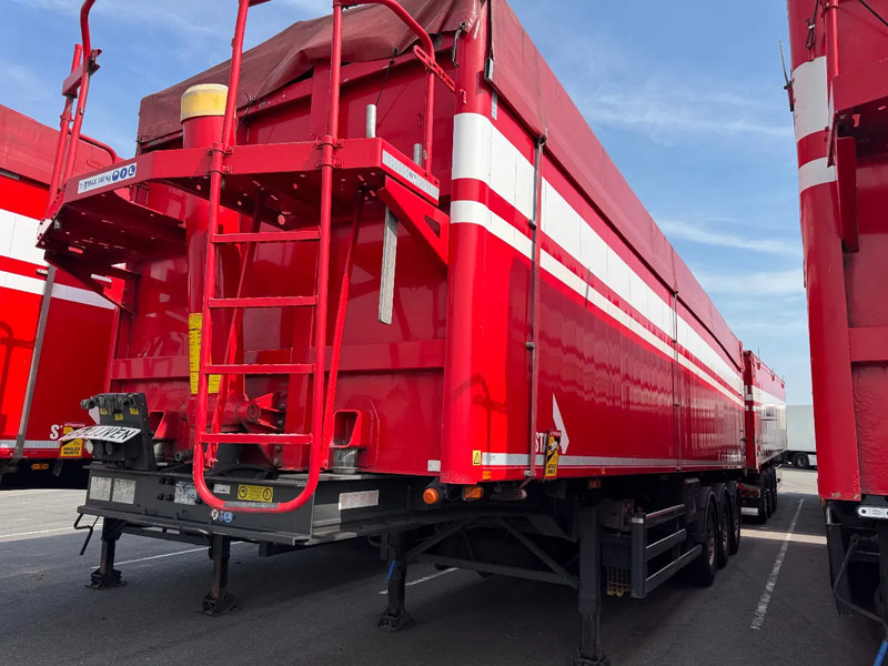 Stas S300CX 58m3 Alcoa SAF Klep/Deuren combi, top condition 6350KG - Tipper semi-trailer: picture 1 Stas S300CX 58m3 Alcoa SAF Klep/Deuren combi, top condition 6350KG - Tipper semi-trailer: picture 1