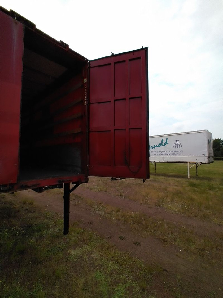 Curtainside swap body Krone Wechselpritsche mit Bordwänden und Plane, BDF-System, 7.450 mm lang.: picture 8