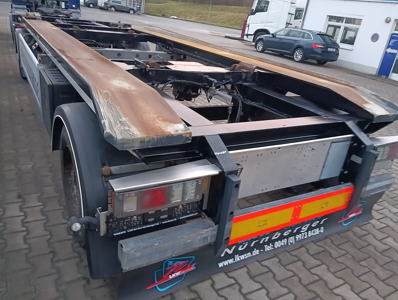 Hüffermann HAR1870 SAF lichtbogenverzinkt4xReifen,BremseNEU - Roll-off/ Skip trailer: picture 3 Hüffermann HAR1870 SAF lichtbogenverzinkt4xReifen,BremseNEU - Roll-off/ Skip trailer: picture 3