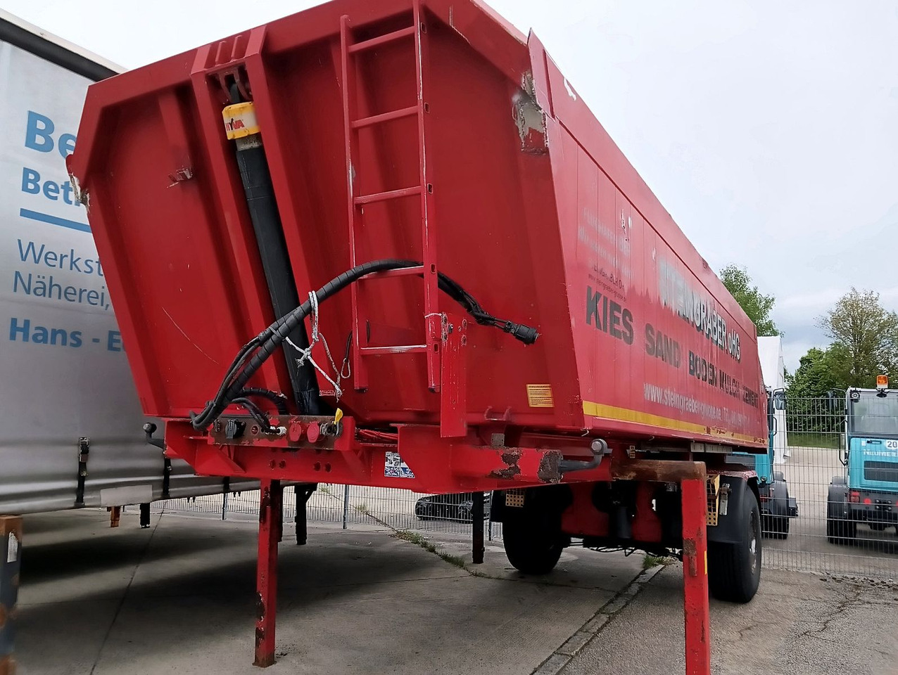 PRIMETZHOFER 1-A Lenksattel AluKippmu 4,25t 17m3 - Tipper semi-trailer: picture 2 PRIMETZHOFER 1-A Lenksattel AluKippmu 4,25t 17m3 - Tipper semi-trailer: picture 2