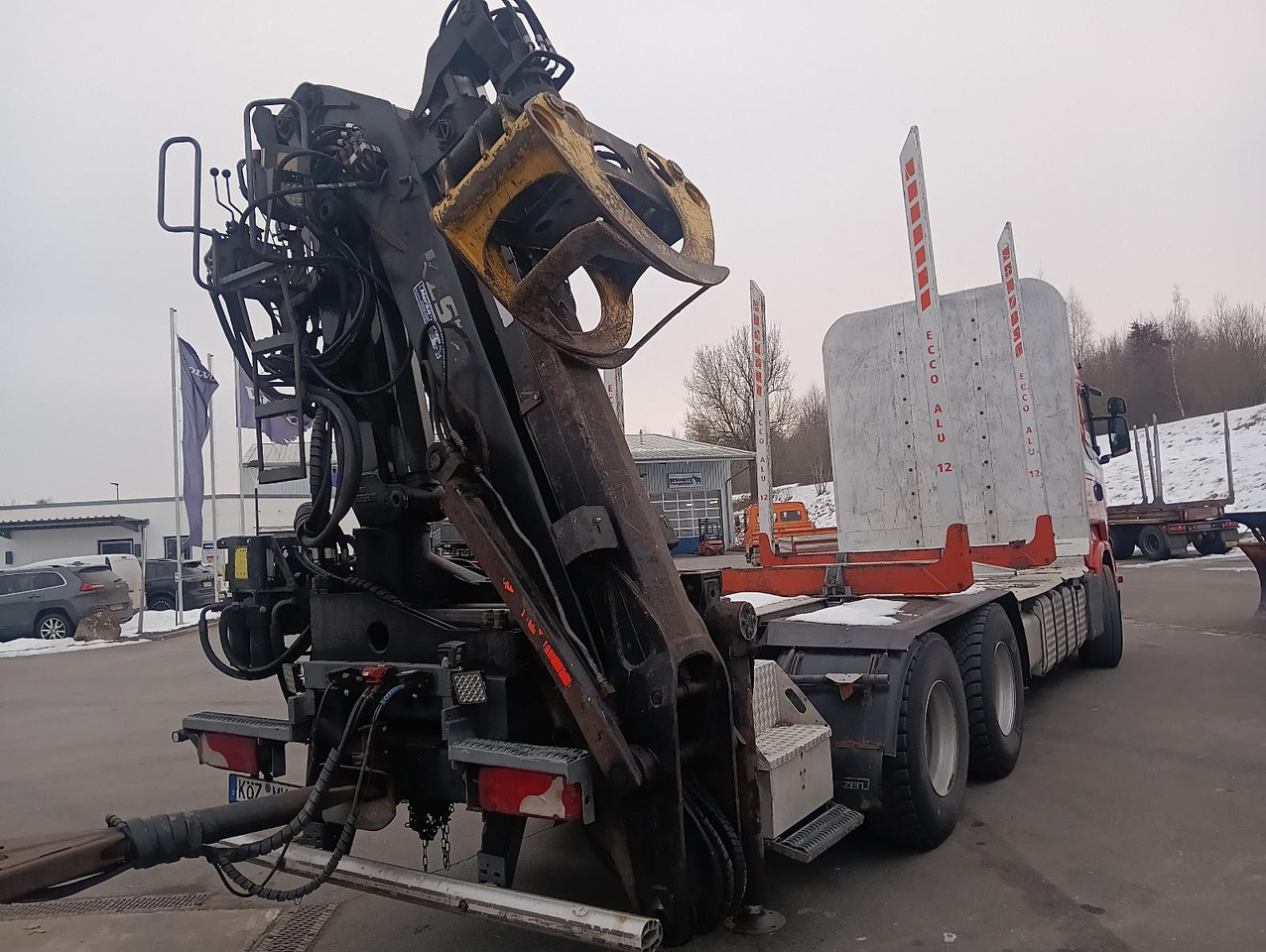 Scania R490 6x4 KESLA 2110Z Kran&Zange Stand/Klima14,9t - Timber truck, Crane truck: picture 4 Scania R490 6x4 KESLA 2110Z Kran&Zange Stand/Klima14,9t - Timber truck, Crane truck: picture 4