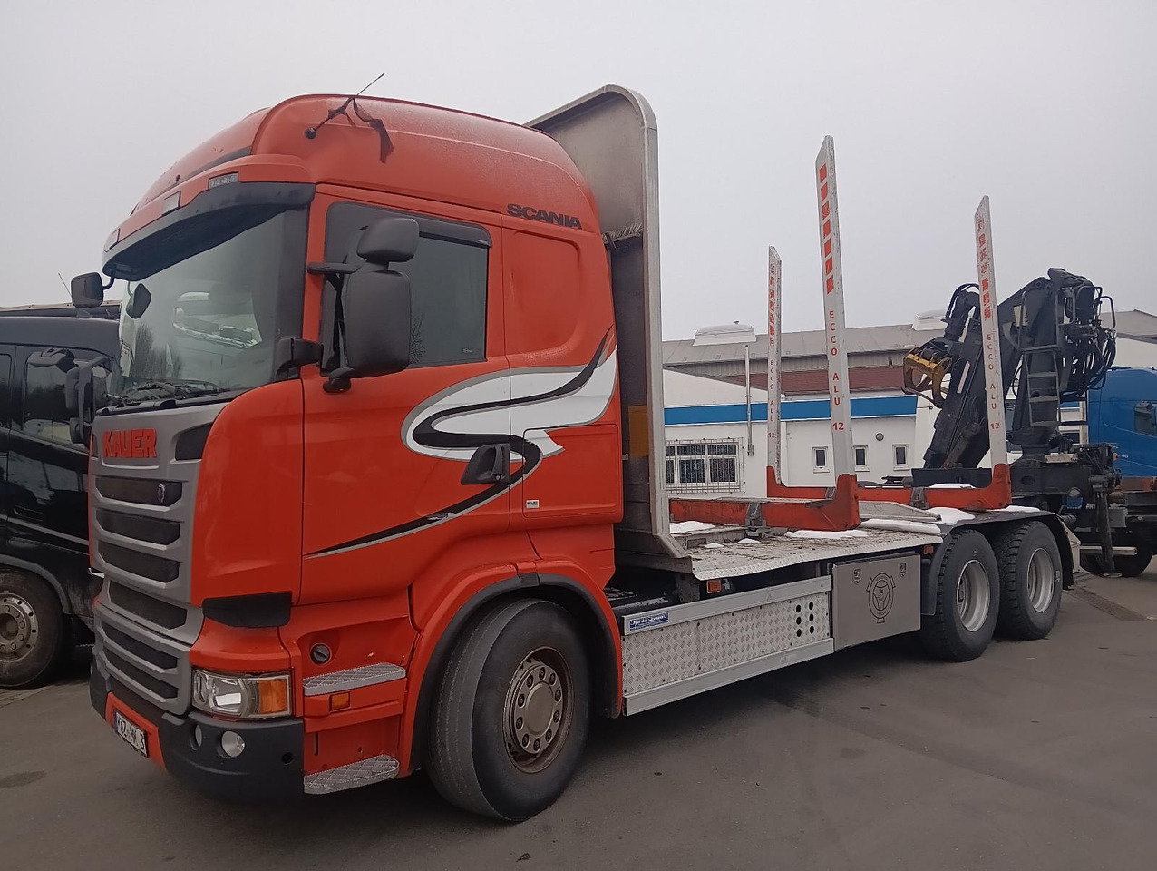 Scania R490 6x4 KESLA 2110Z Kran&Zange Stand/Klima14,9t - Timber truck, Crane truck: picture 3 Scania R490 6x4 KESLA 2110Z Kran&Zange Stand/Klima14,9t - Timber truck, Crane truck: picture 3