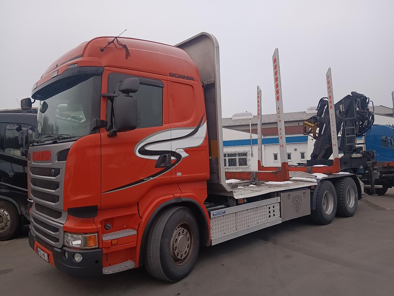 Scania R490 6x4 KESLA 2110Z Kran&Zange Stand/Klima14,9t - Timber truck, Crane truck: picture 1 Scania R490 6x4 KESLA 2110Z Kran&Zange Stand/Klima14,9t - Timber truck, Crane truck: picture 1