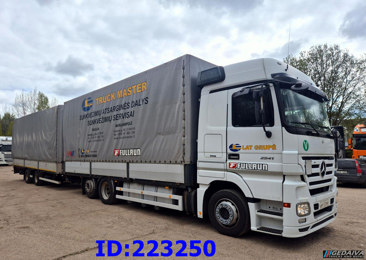 MERCEDES-BENZ Actros 2541 6x2 Retarder + Wielton trailer - Curtain side truck: picture 4 MERCEDES-BENZ Actros 2541 6x2 Retarder + Wielton trailer - Curtain side truck: picture 4