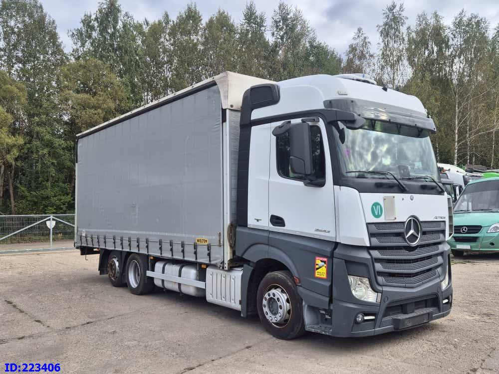 MERCEDES-BENZ Actros 2542 6x2 Euro6 - Curtain side truck: picture 4 MERCEDES-BENZ Actros 2542 6x2 Euro6 - Curtain side truck: picture 4