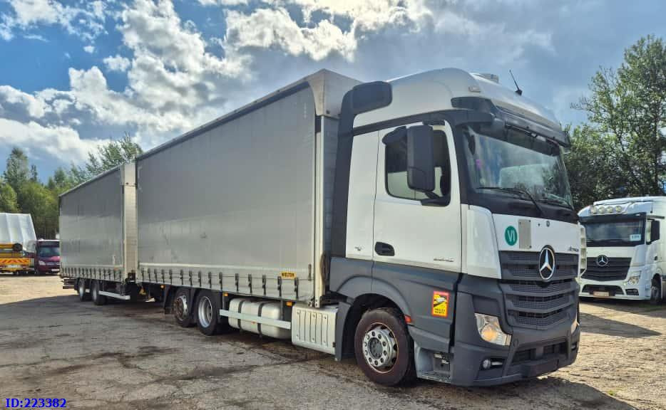 MERCEDES-BENZ Actros 2542 6x2 Euro6 + Wielton trailer - Curtain side truck: picture 4 MERCEDES-BENZ Actros 2542 6x2 Euro6 + Wielton trailer - Curtain side truck: picture 4