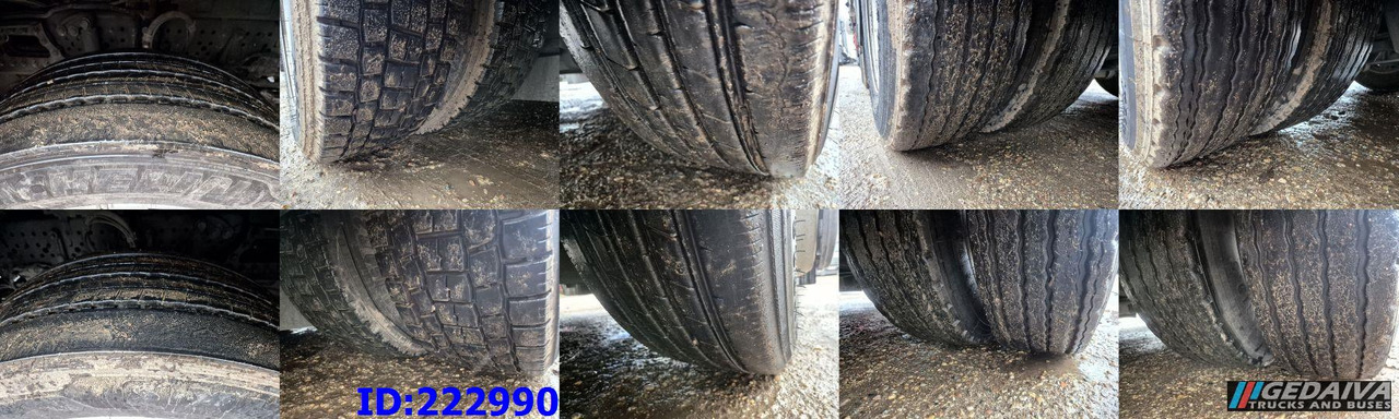Curtain side truck MERCEDES-BENZ Actros 2542 6x2 Euro6 + Wielton trailer: picture 14