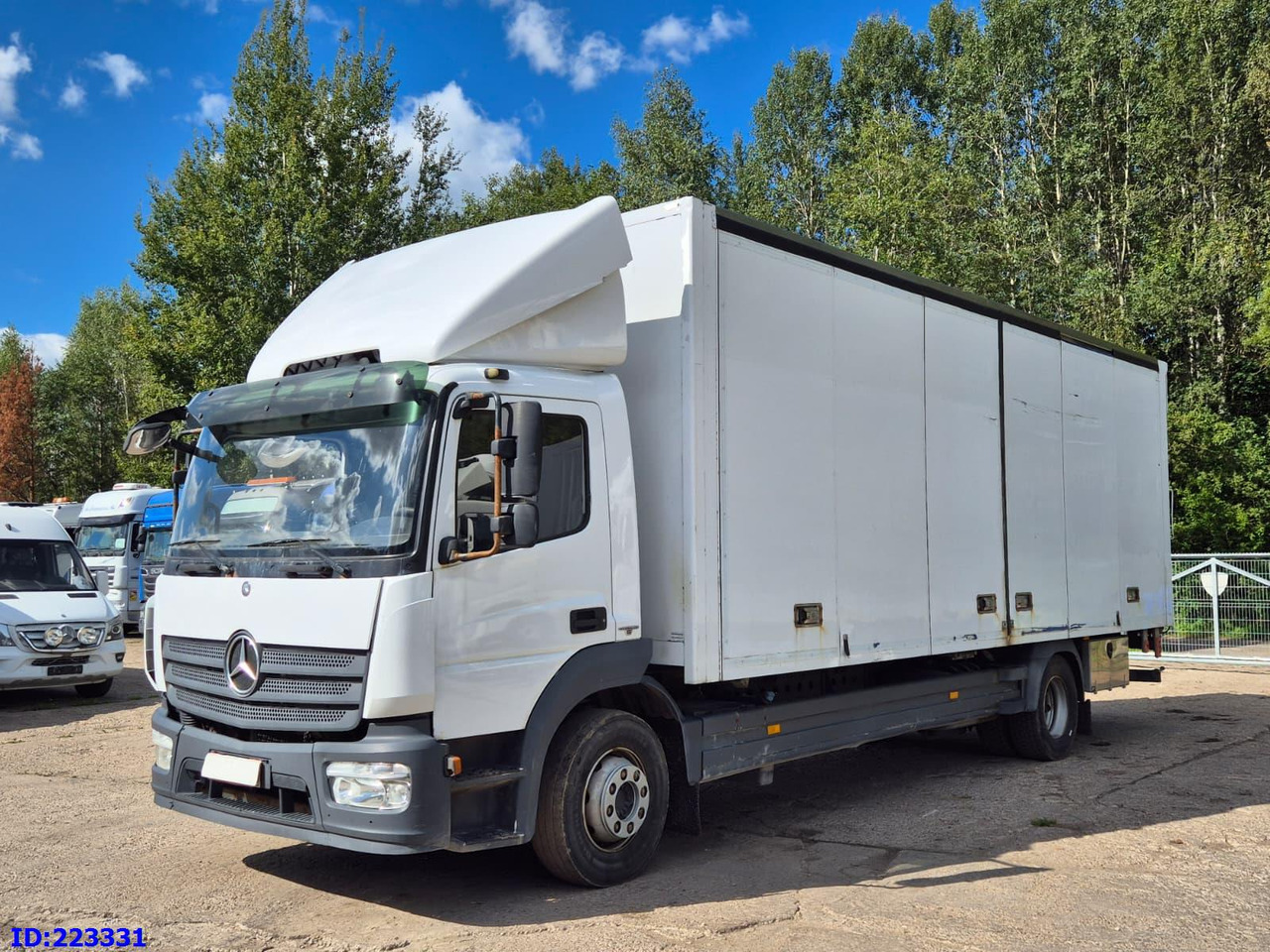MERCEDES-BENZ Atego 1221 Euro6 (Open side box) - Isothermal truck: picture 1 MERCEDES-BENZ Atego 1221 Euro6 (Open side box) - Isothermal truck: picture 1