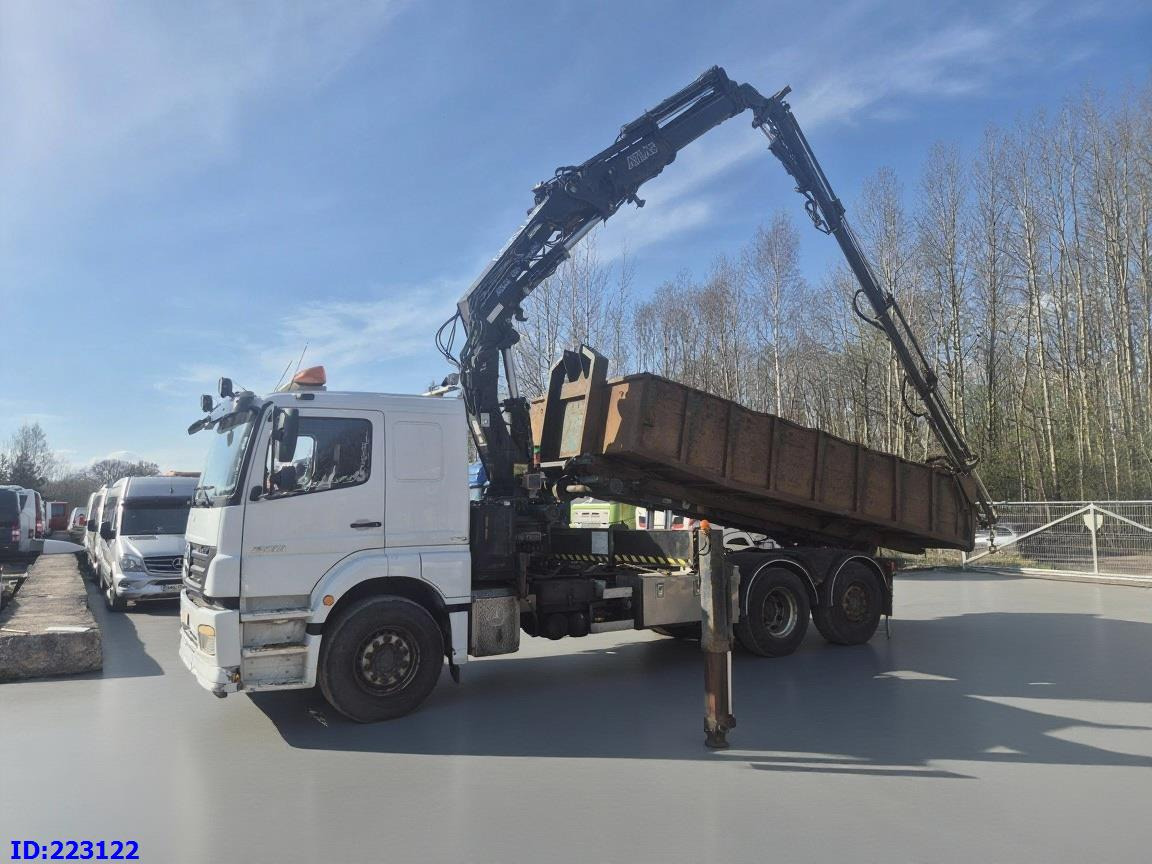 MERCEDES-BENZ Axor 2533 6x2 + Atlas 332.3E Crane - Tipper: picture 1 MERCEDES-BENZ Axor 2533 6x2 + Atlas 332.3E Crane - Tipper: picture 1