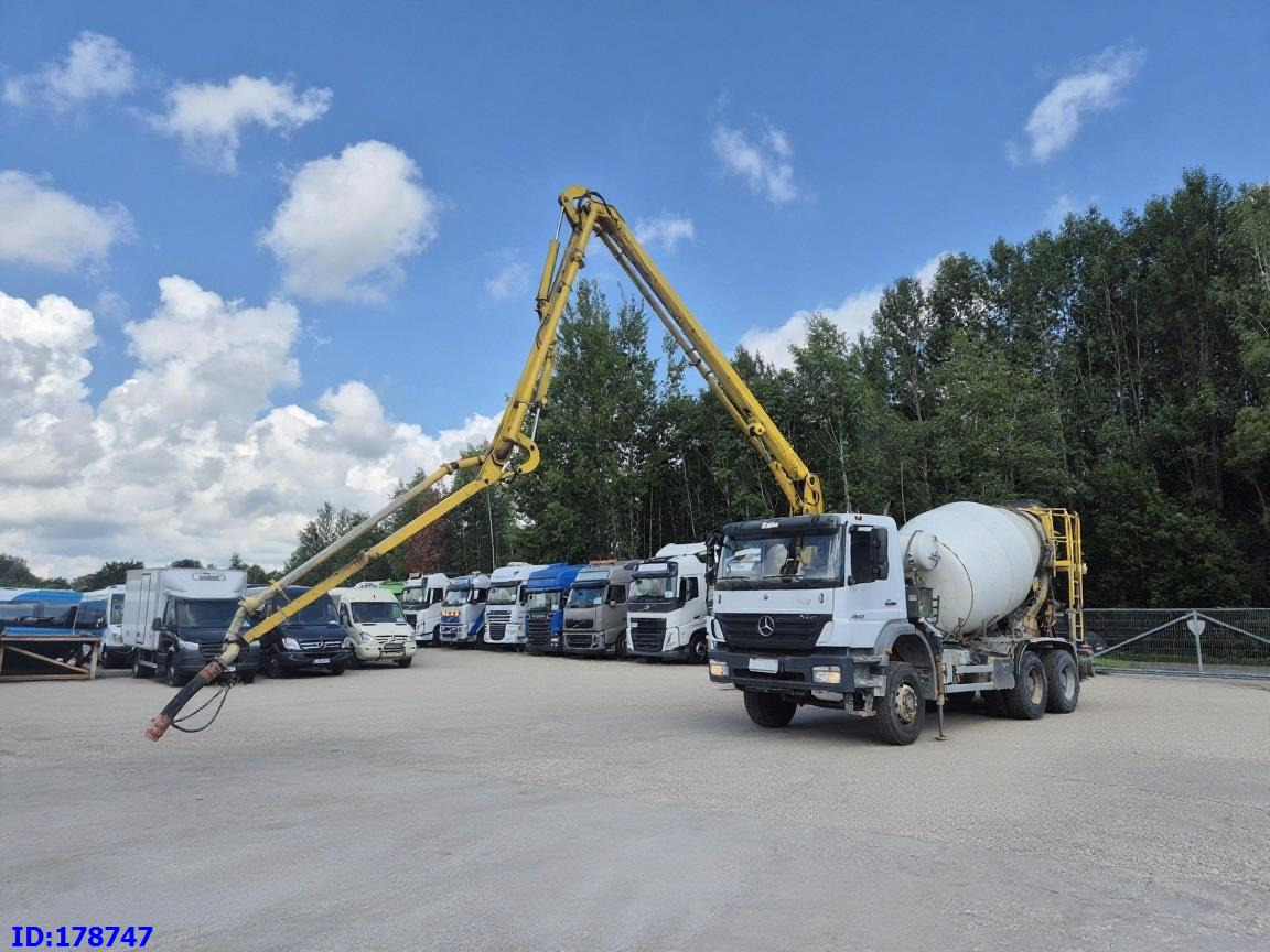 MERCEDES-BENZ Axor 2633 6x4 Schwing 750 - Concrete pump truck: picture 1 MERCEDES-BENZ Axor 2633 6x4 Schwing 750 - Concrete pump truck: picture 1